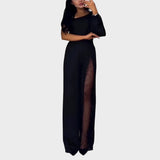 Ines - Moderne Overallkleid mit weitem Hosen