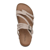Hayleigh Kork Geflochtene Sandalen