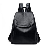 Gwendolyn - Anti-Diebstahl-Rucksack aus Leder