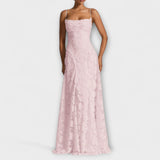 Emberly - Elegantes Maxikleid aus Jacquard
