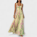 Maxikleider aus Chiffon mit Blumenmuster
