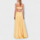 Mireille - Elegante Maxikleider mit Falten und Ausschnitten
