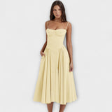 Rosalie - Elegantes ärmelloses Korsettkleid