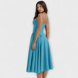 Rosalie - Elegantes ärmelloses Korsettkleid