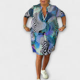 Liora - Kleid mit V-Ausschnitt