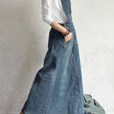 Demi™ - Lässiges Denim Overall Kleid