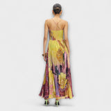 Kiara - Maxikleid mit lebhaftem Ikat-Muster