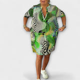 Liora - Kleid mit V-Ausschnitt