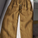Camille | Damen weite Hose mit Tunnelzug