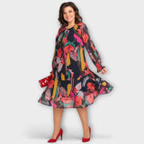 Caroline - Elegante Kleider für kurvenreiche Silhouetten für maximalen Komfort