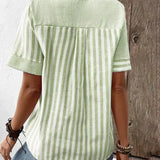 Monroe™ | Weiche gestreifte Bluse