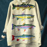 Darcy™ - Fisch Kunst Shirt