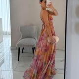 Giselle - Fesselndes Floral-Maxikleid