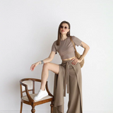 Marika™ - Weite Leinenhosen
