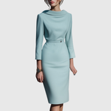 Matea | Elegantes Midi-Kleid