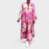 Nerina - Elegante Maxikleider mit Blumenmuster