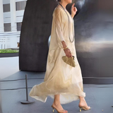 Paetyn - Charmantes Seiden-Chiffon-Kleid