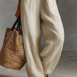 Minimalistischer, ärmelloser Damen-Jumpsuit mit Reißverschluss und Stehkragen, verziert mit Stickereien