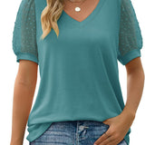 Lara | V-Ausschnitt Elegantes Top