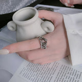 Verstellbares katzeninspiriertes Ring-Accessoire