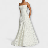 Emberly - Elegantes Maxikleid aus Jacquard