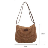 Fredhild | Klassische Gewebte Schultertasche