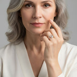 Anne™ - Ring mit Hundemotiv (Rosa)