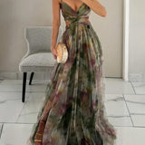 Giselle - Fesselndes Floral-Maxikleid