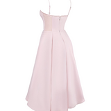 Ophira™ - Elegantes Korsett-Midi-Kleid