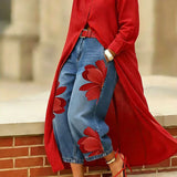 Sophia - Elegante Blumenhose