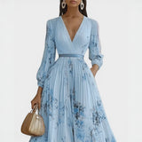 Franka | Elegantes plissiertes Kleid