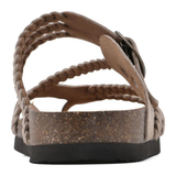 Hayleigh Kork Geflochtene Sandalen