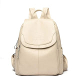 Gwendolyn - Anti-Diebstahl-Rucksack aus Leder