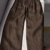 Camille | Damen weite Hose mit Tunnelzug