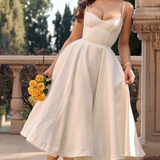 Ophira™ - Elegantes Korsett-Midi-Kleid