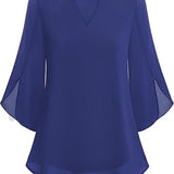 Annelyn | Luxe Geschichtete Bluse