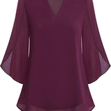 Annelyn | Luxe Geschichtete Bluse