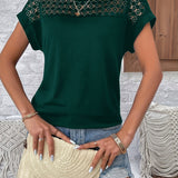 Talia™ - Lässiges Spitzen-Batwing-T-Shirt