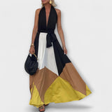 Nava - Lange Kleid mit Rückenausschnitt
