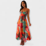 Audrey - Blumenmuster Kleid für Frauen - Stylisch und ansprechend