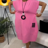 Zuzanna | Luftiges Sommerkleid mit Rundhalsausschnitt