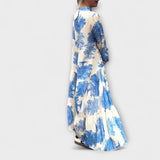 Nerina - Elegante Maxikleider mit Blumenmuster