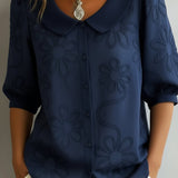 Aurélie™ — Leichte Bluse mit floralem Design für natürliche Eleganz