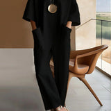 Emmy™ Stilvoller Kurzarm-Overall