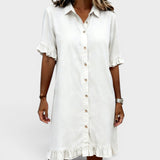 Camille™ | Elegantes Denim-Kleid