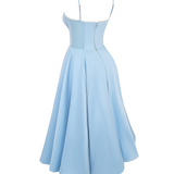 Ophira™ - Elegantes Korsett-Midi-Kleid