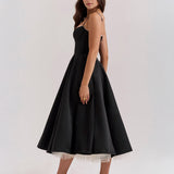 Ophira™ - Elegantes Korsett-Midi-Kleid