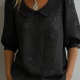Aurélie™ — Leichte Bluse mit floralem Design für natürliche Eleganz