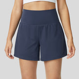 Luigia - 2 In 1 Yoga Shorts Mit Hoher Taille