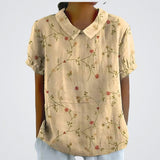 Lina™ - Stilvolle Bluse mit Blumenmuster